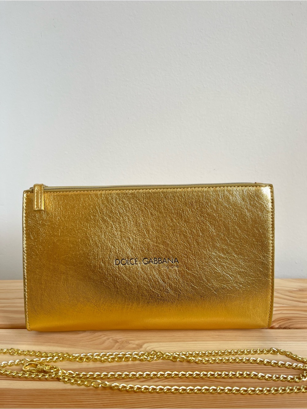 Dolce & Gabbana Beauty Gold Clutch